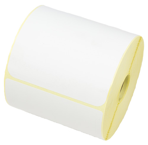 Transportetikett 105x251mm DT rulle med kvittodel, kärna: 25 mm